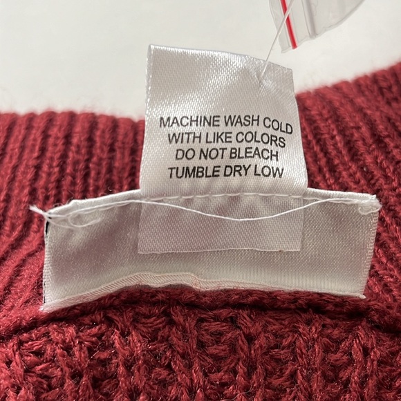 CW Classics red long sweater women’s size 1X - Picture 8 of 8